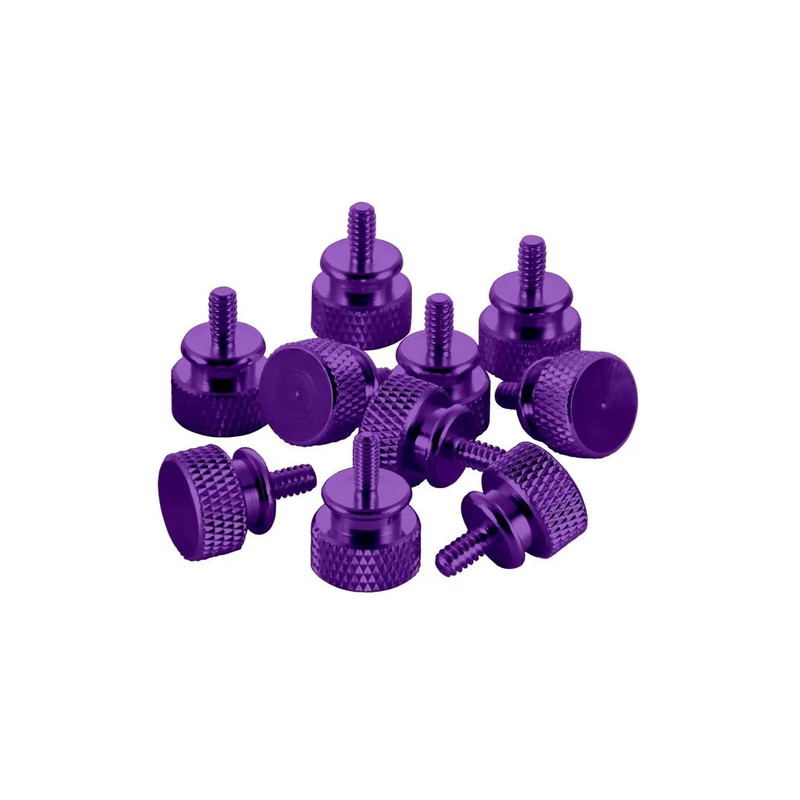 CableMod Anodized Aluminum Thumbscrews 10 Pack - Purple - أكسسوارات